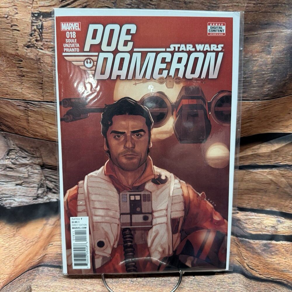 Star Wars Poe Dameron #18 Marvel Comic Book 2017 Charles Soule Unzueta Prianto